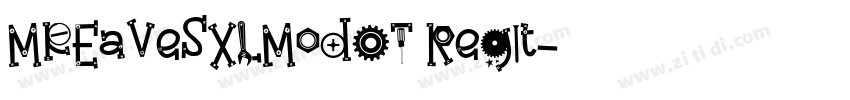 MrEavesXLModOT RegIt字体转换